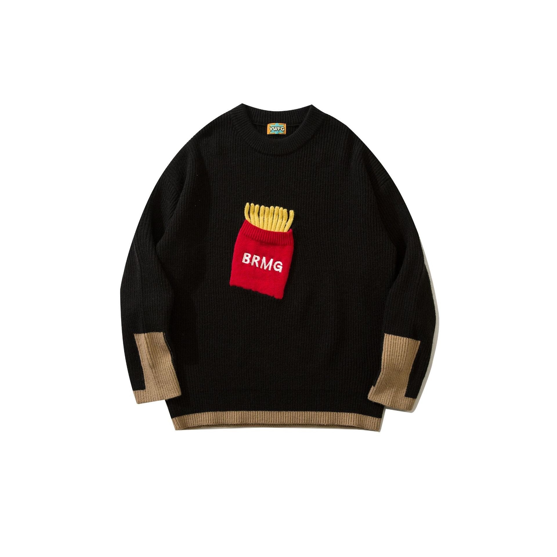 Potatoe Fries Knitted Sweater