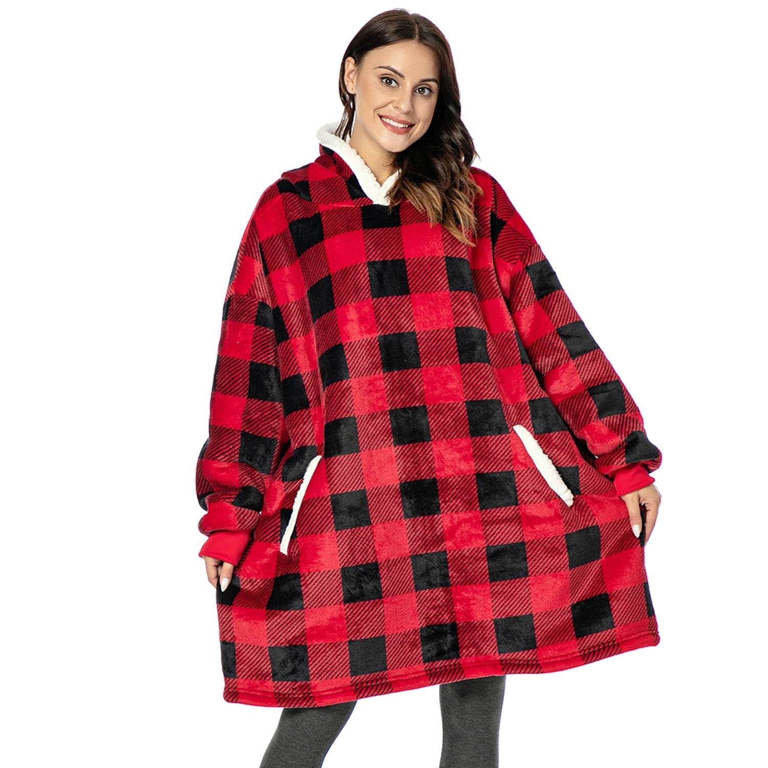 Oversize Warm Blanket Hoodie