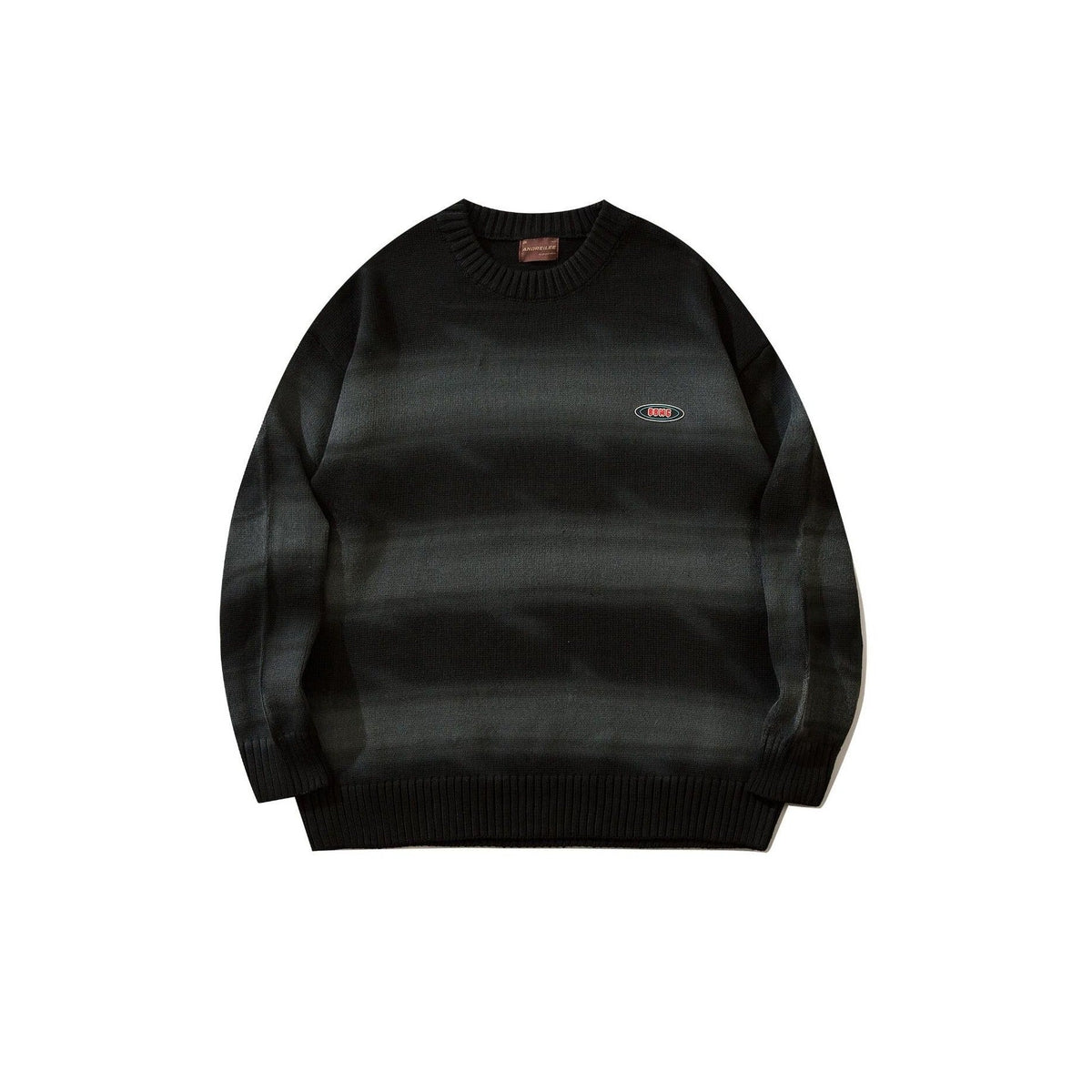 Striped Pullovers Knitted Sweater