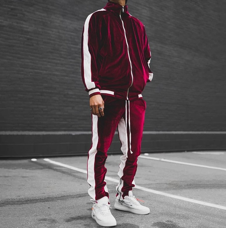 Velvet Loose Sports Set