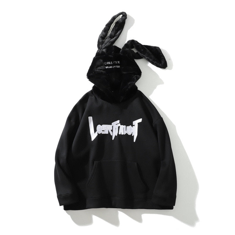 Rabbit Ears Oversized Hoodies