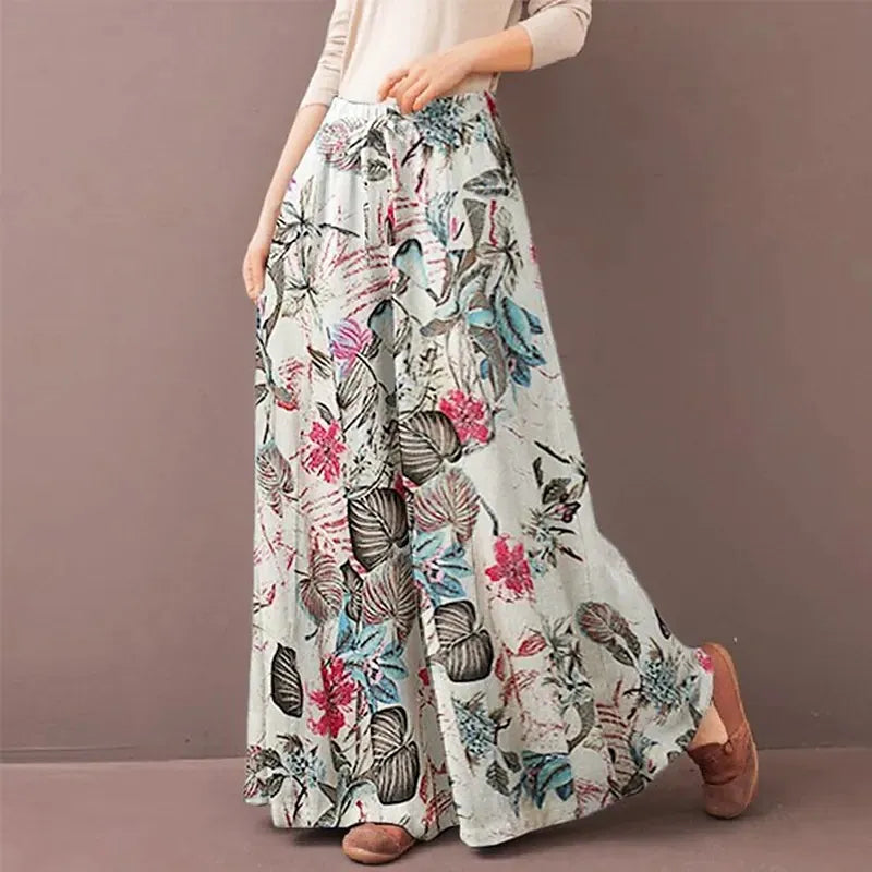 Bohemian Wide Leg Pants