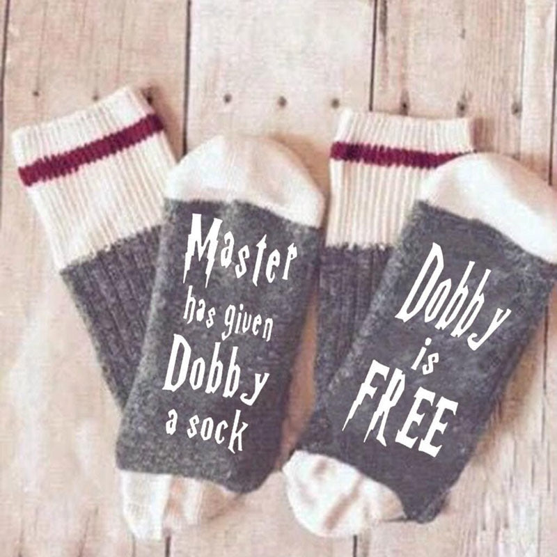 Dobby Knitted Socks