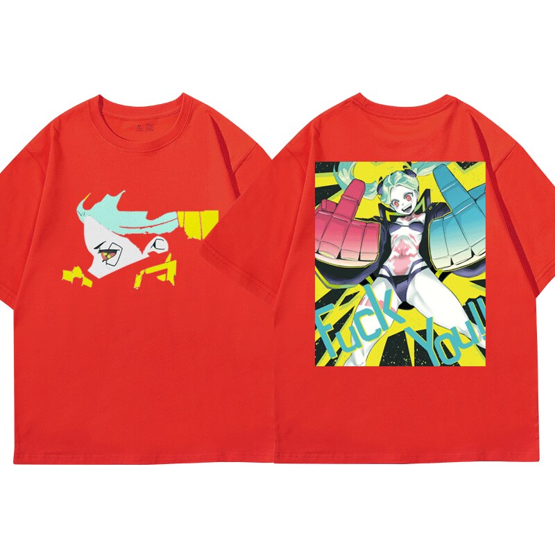 Doll Anime Cyberpunk Short Sleeve T-Shirt