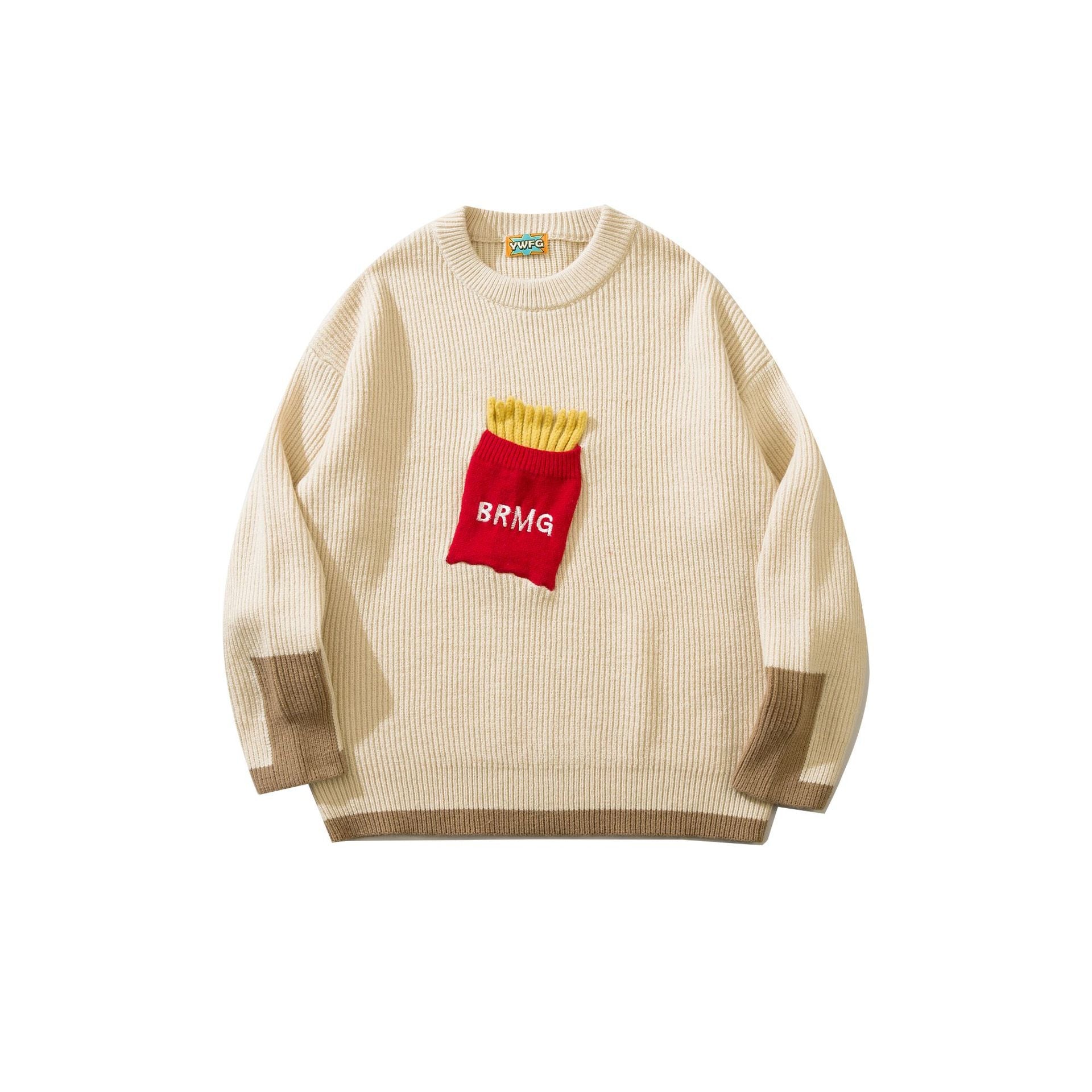 Potatoe Fries Knitted Sweater