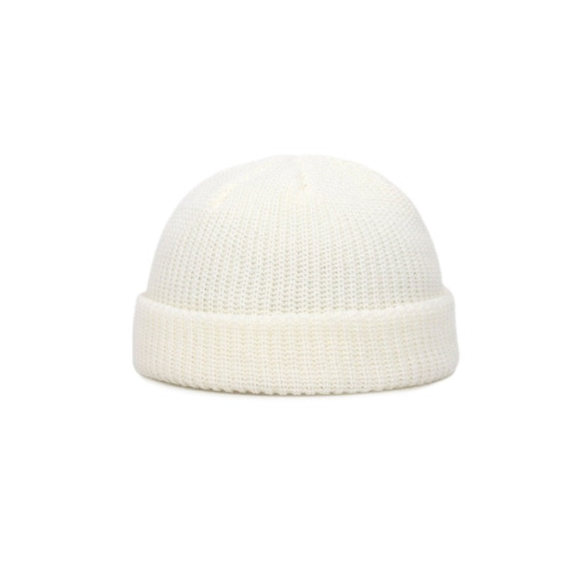 Solid Color Warm Knitted Beanies