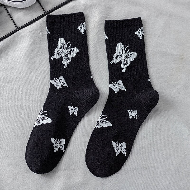 Printed Cotton Socks