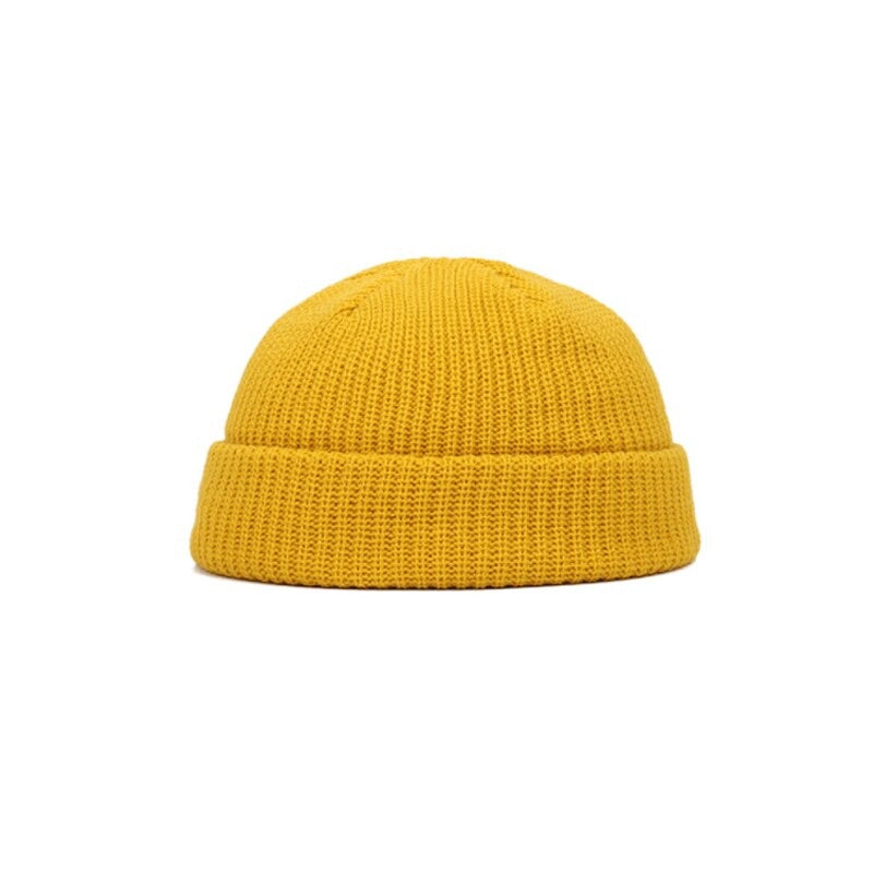 Solid Color Warm Knitted Beanies