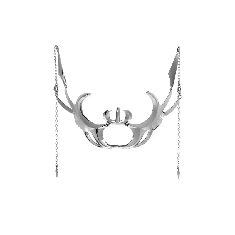 Silver Hollow Neo-Gothic Mask