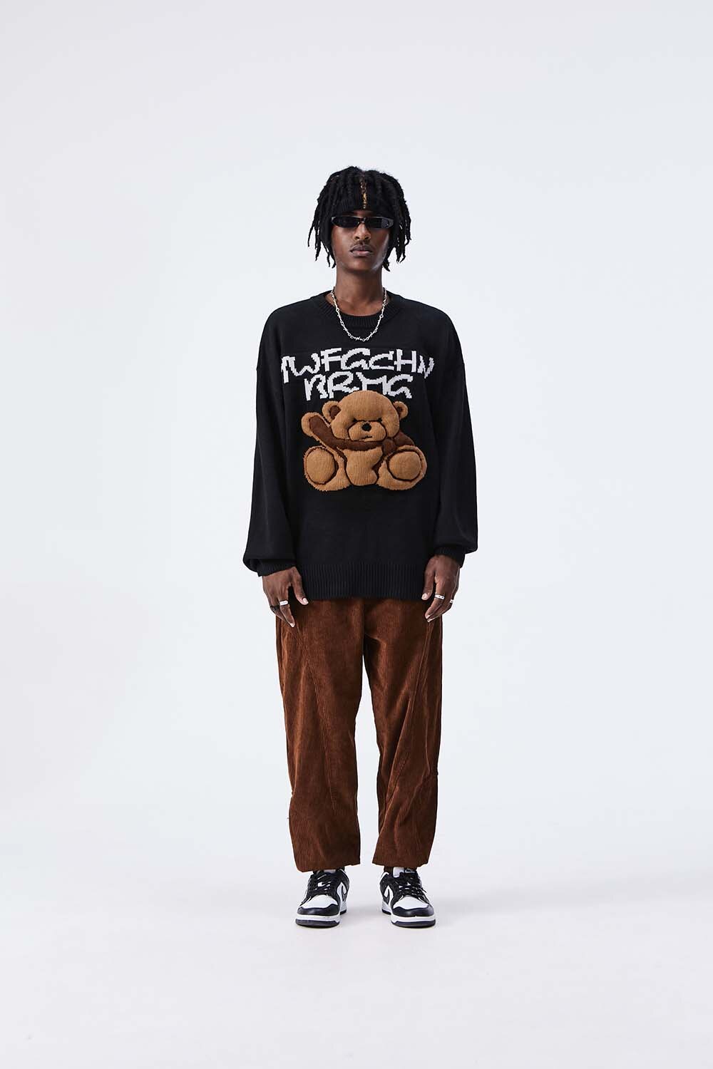 Teddy Bear Long Sleeve Sweater