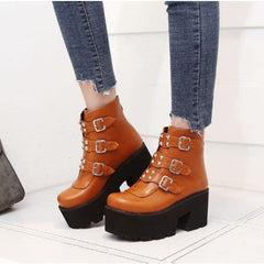 Platform Urban Style Boots