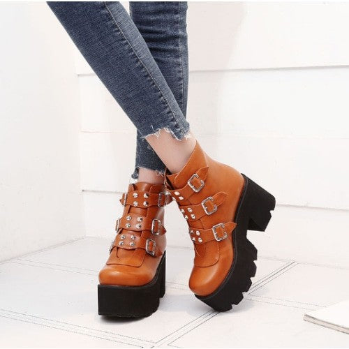 Platform Urban Style Boots