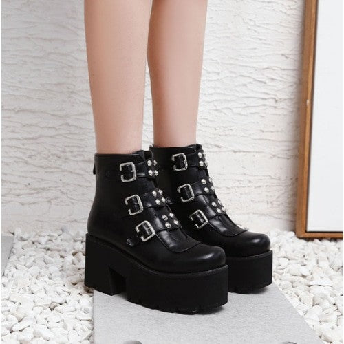 Platform Urban Style Boots