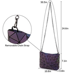 Geometric Luminous Fashion Shoulder Bag