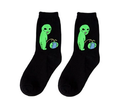 Alien Aesthetic Socks