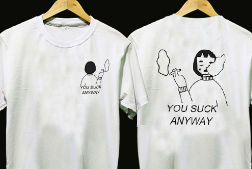 You Suck Anyway Oversize T-shirt