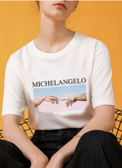 Michelangelo Creation of Adam TShirt