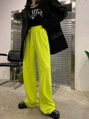 Neon Yellow Pants
