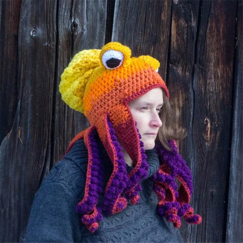 Octopus Crochet Beanie