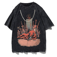 Beast Oversize Print T-Shirt