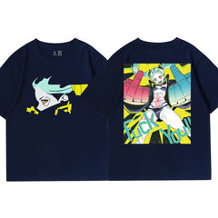 Doll Anime Cyberpunk Short Sleeve T-Shirt