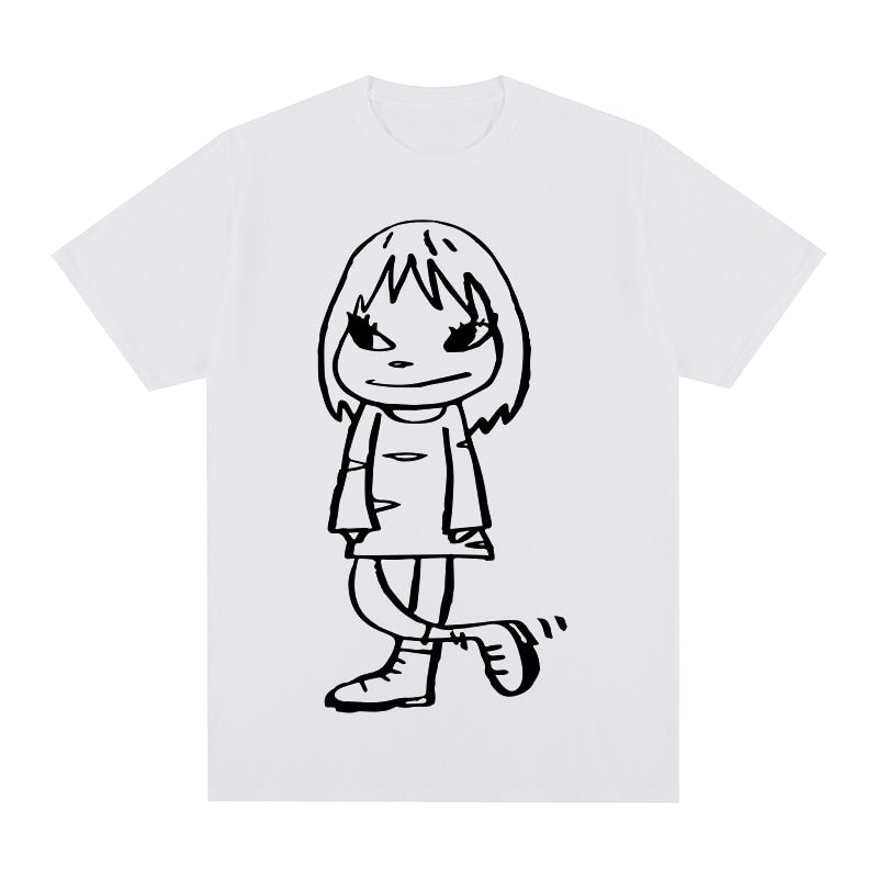 Yoshitomo Nara Simple Style T-shirt