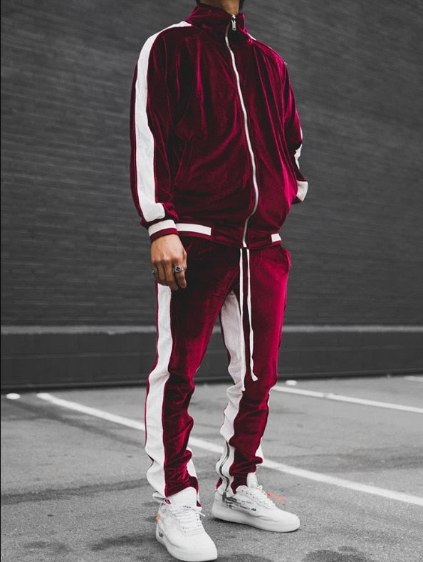 Velvet Loose Sports Set