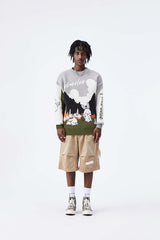 Andreilee Long Sleeve Rabbit Sweater