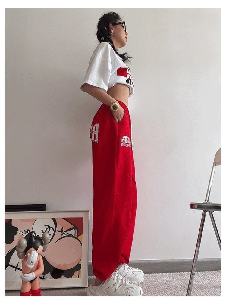 Red Result Jogger Sweatpants