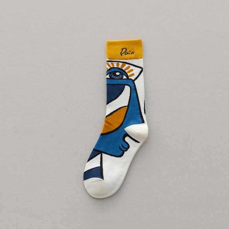 Personality tide socks