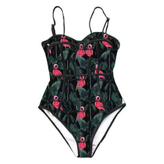 Aesthetic Crane Push Up Monokini