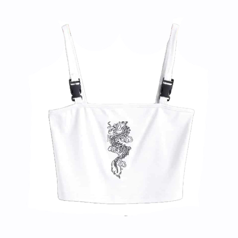 Aesthetic Dragon  Crop Top