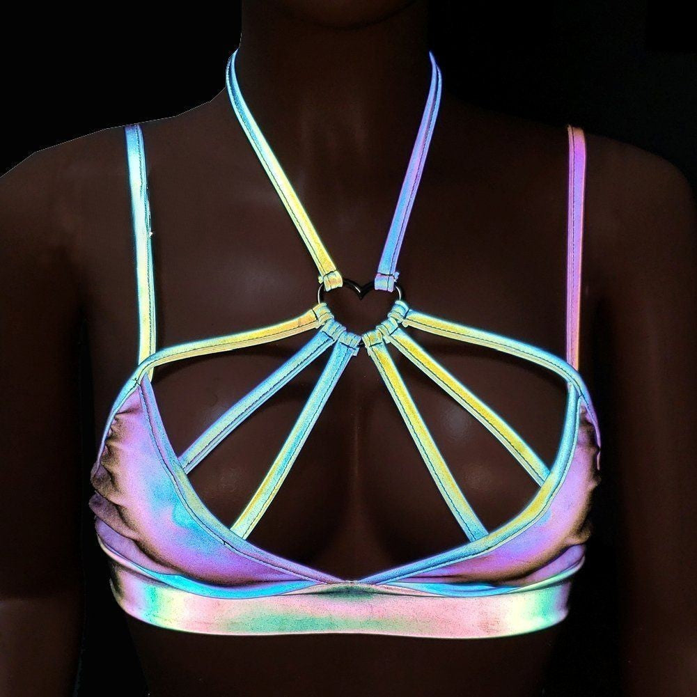 Rainbow Reflective Top