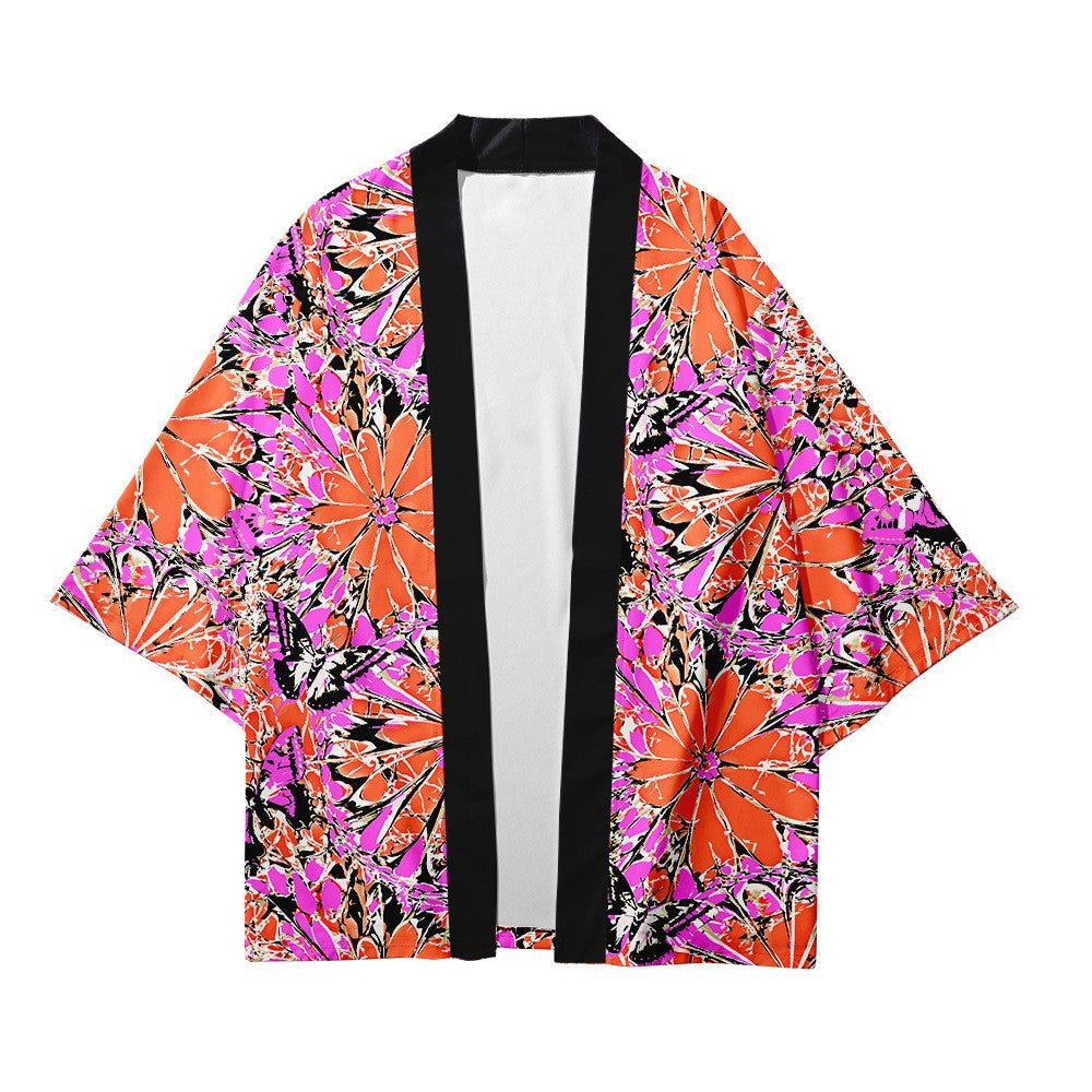 Aesthetic Flowers Japanese Style Kimono