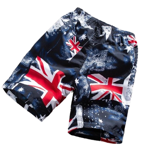 Great Britain Flag Beach Shorts