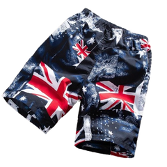 Great Britain Flag Beach Shorts