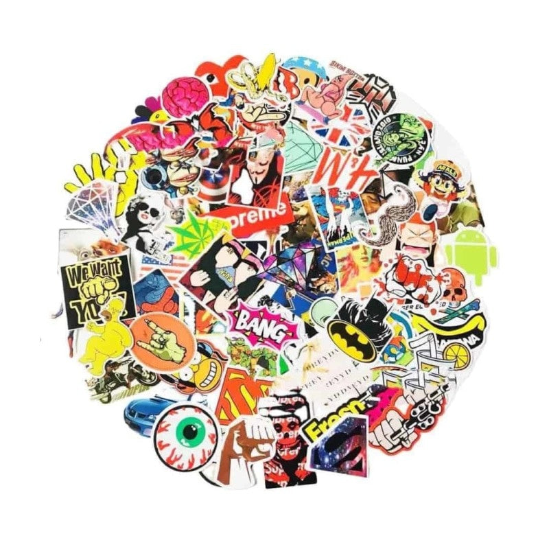 Cartoon Creative Stickers Luggage