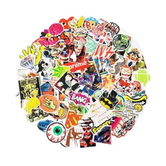 Cartoon Creative Stickers Luggage