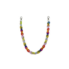 Chic Acrylic Candy-Colored Waist Chain