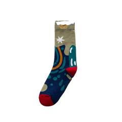 Personality tide socks