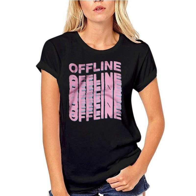 OFFLINE Vaporwave Tumblr Women T-Shirt