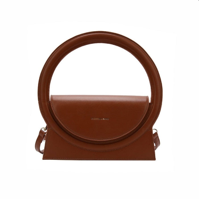 Elegant with Round Handles Hand-bag