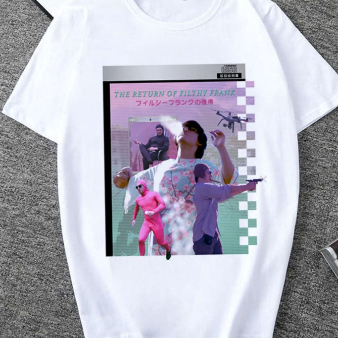 Aesthetic Vaporwave Cool Print T-Shirt