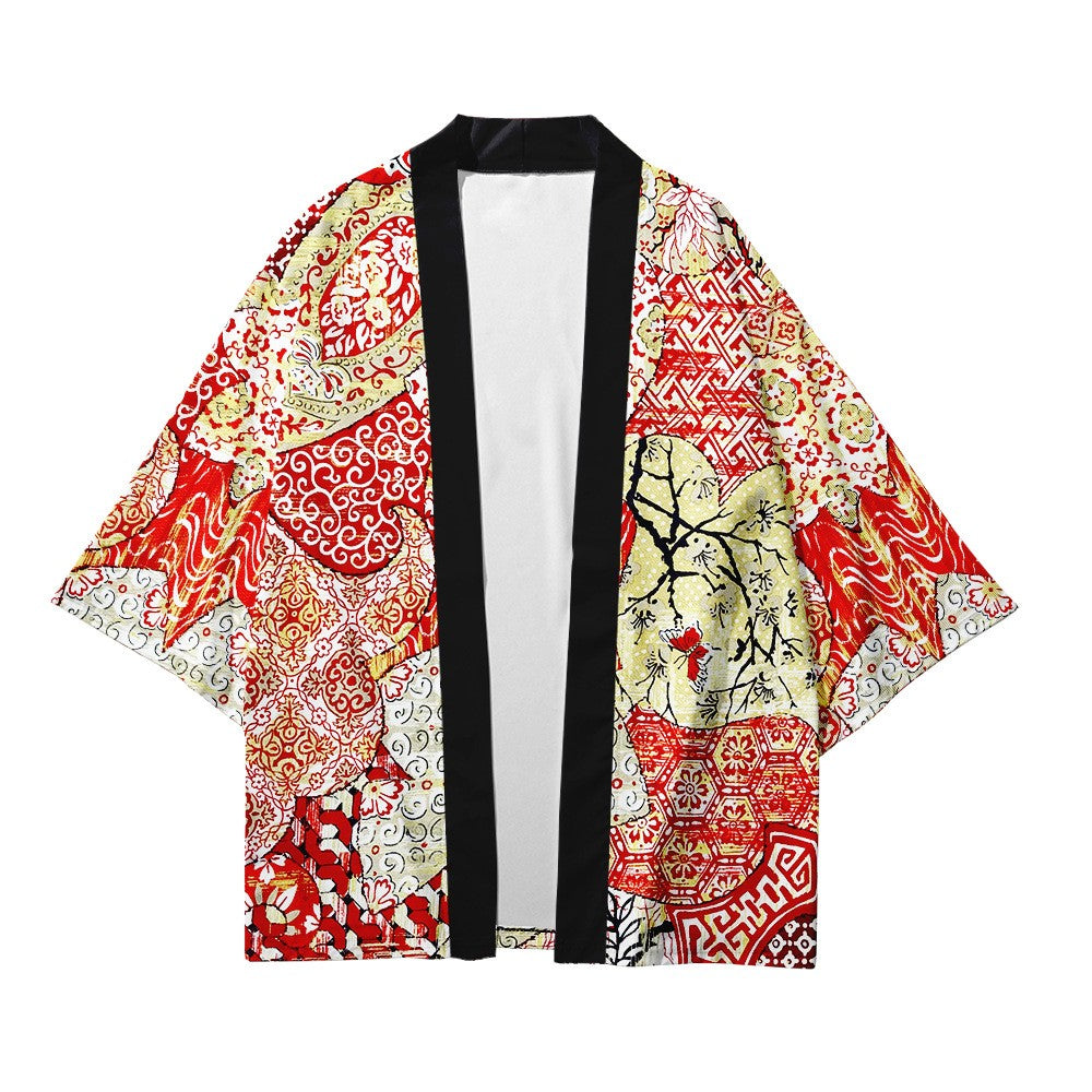 Aesthetic Flowers Japanese Style Kimono