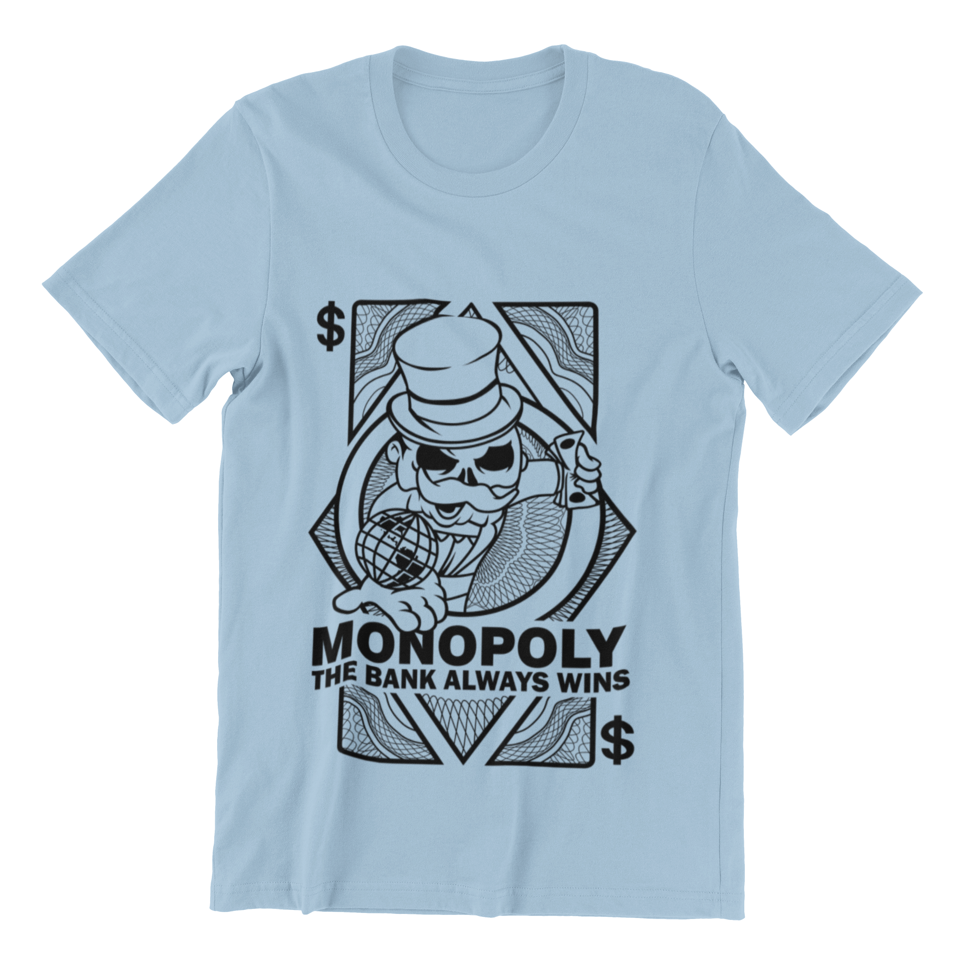 Monopoly The Bank Always Wins T-Shirt