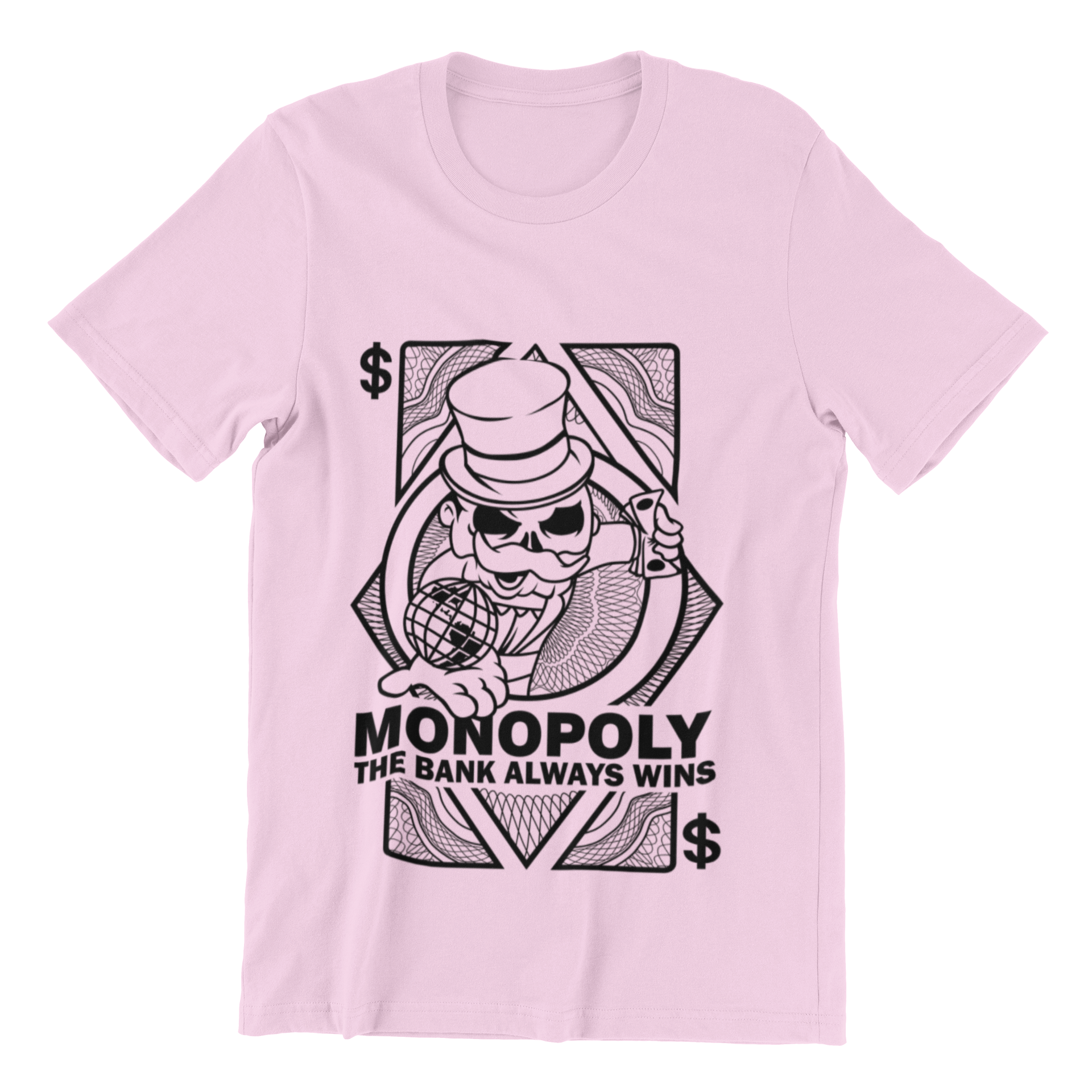 Monopoly The Bank Always Wins T-Shirt