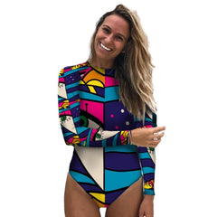 Geometric Artistic Swimsuit