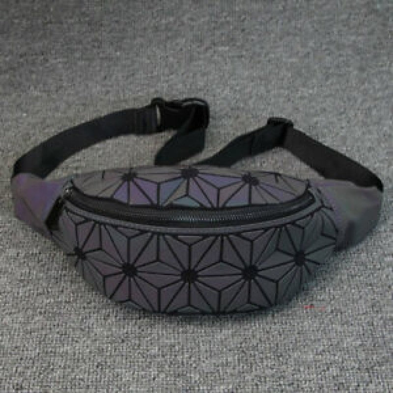 Geometric Luminous Fashion Waist Bag