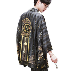 Gothic Boho Japanese Kimono