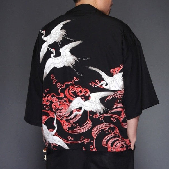 Japanese Dragon Sakuras Kimono